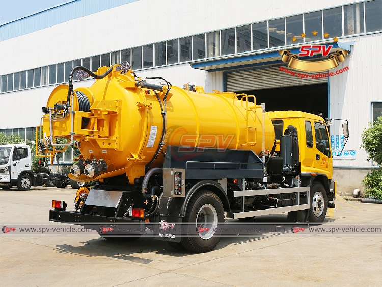 8,000 Litres Combined Vacuum Jet ISUZU - RB